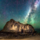 Illustration for article titled Heres What 45 Minutes of Meteor Shower Looks Like in a Single Photo